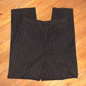 Dressbarn Petite Striped Trousers